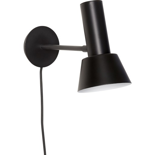 4 st H&uuml;bsch Tap v&auml;gglampa, svart
