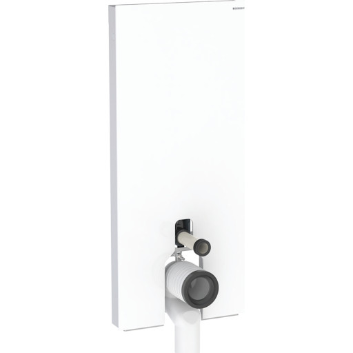 Geberit Monolith Plus cistern f&ouml;r back-to-wall toalett, 114 cm, vitt glas