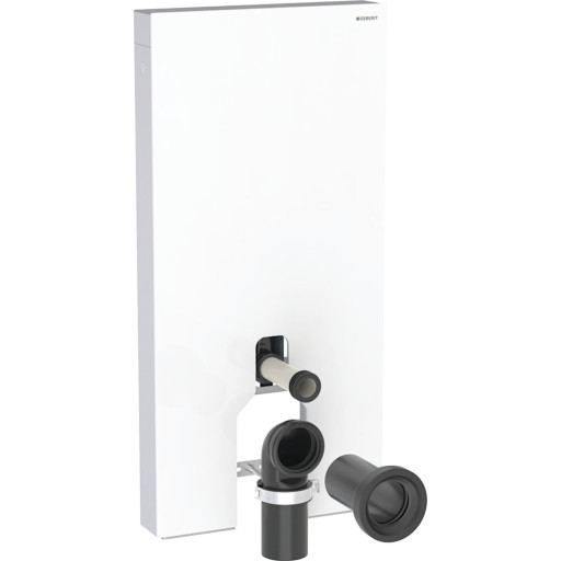 Geberit Monolith Plus cistern f&ouml;r back-to-wall toalett, 101 cm, vitt glas