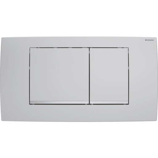Geberit Twinline30 betjeningsplade, matkrom lakeret