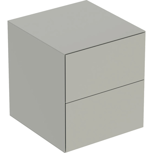 Geberit One sideskab, 45x47 cm, mat grå
