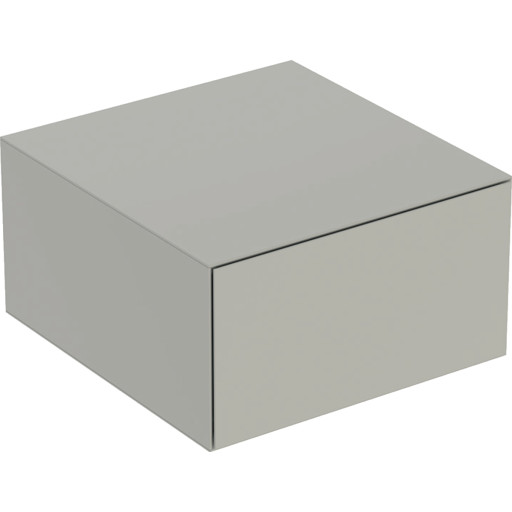 Geberit One sideskab, 45x47 cm, mat grå