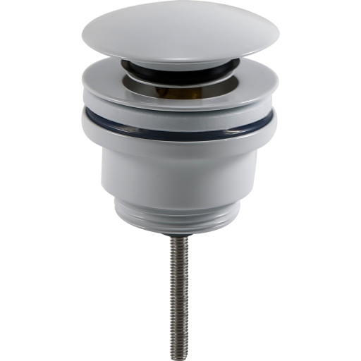 Secher AF 706-H bundventil, push-open, hvid