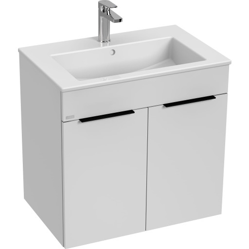 JIKA CUBE Møbelpakke inkl. slim håndvask med hanehul og overløb