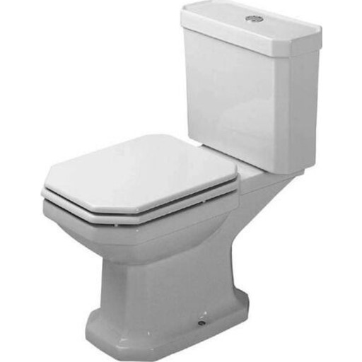 Duravit 1930 toilet, inkl. toiletbræt, hvid