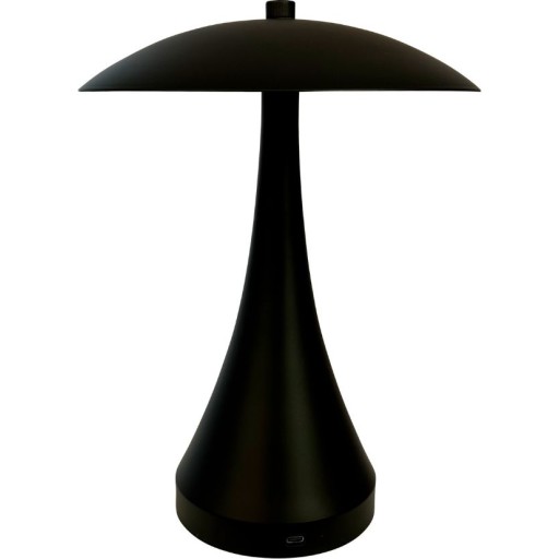 Dyberg Larsen Vienna uppladdningsbar bordslampa, svart