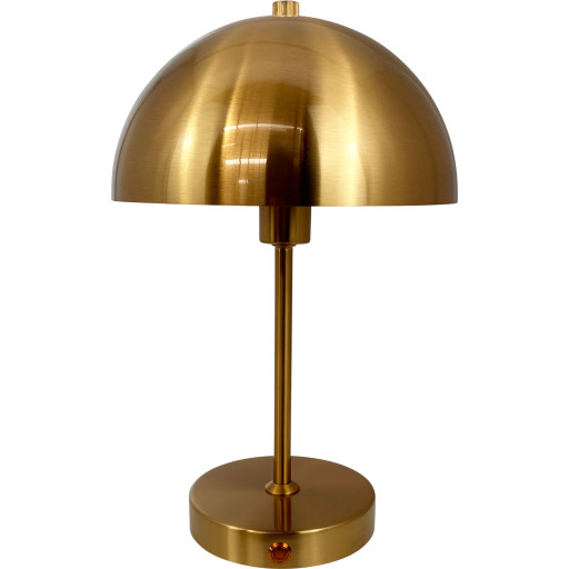 Dyberg Larsen Stockholm laddningsbar bordslampa, mässing