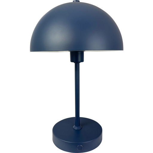 Dyberg Larsen Stockholm uppladdningsbar bordslampa, blå