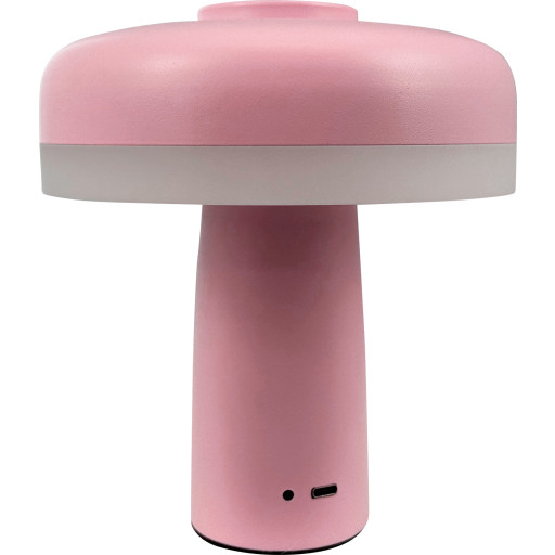 Dyberg Larsen Porter uppladdningsbar bordslampa, rosa
