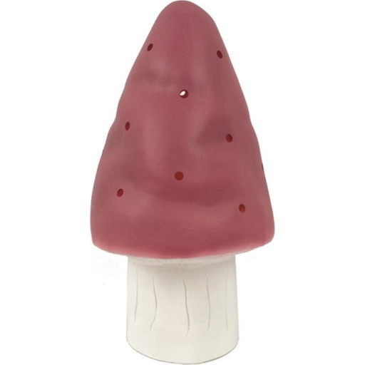 Heico Svamp børnelampe, lyserød, Ø15x28 cm