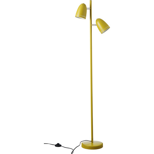 Superliving Dynamo Twin golvlampa, gul
