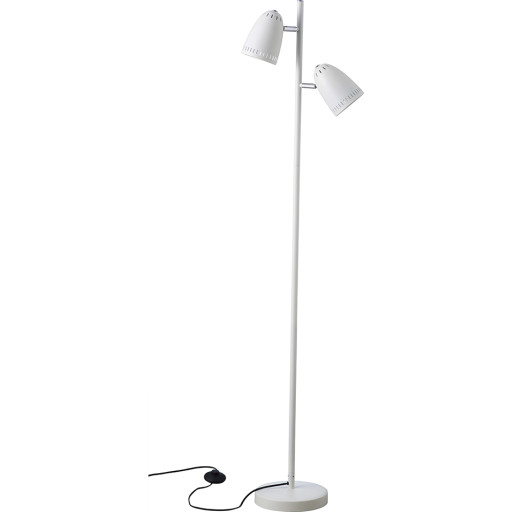 Superliving Dynamo Twin golvlampa, vit