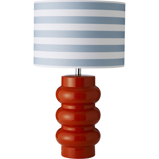 Superliving Lyon bordslampa, orange/blå