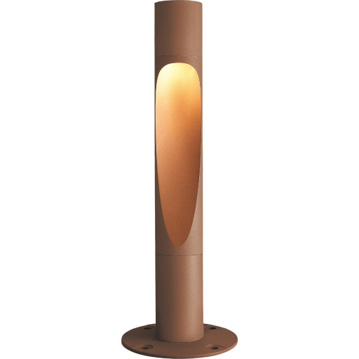 Louis Poulsen Flindt Garden havelampe, base, corten, lav