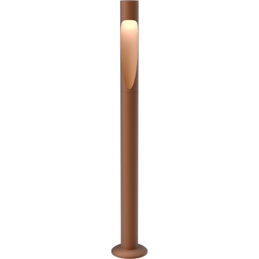 Louis Poulsen Flindt Garden trädgårdslampa, ankare, corten, hög