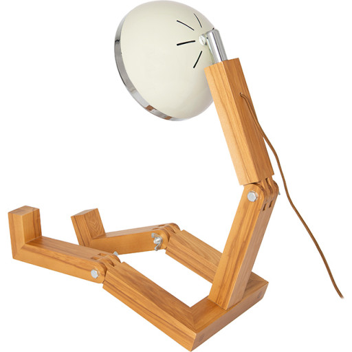 Mega Mr Wattson lampe, hvid billede