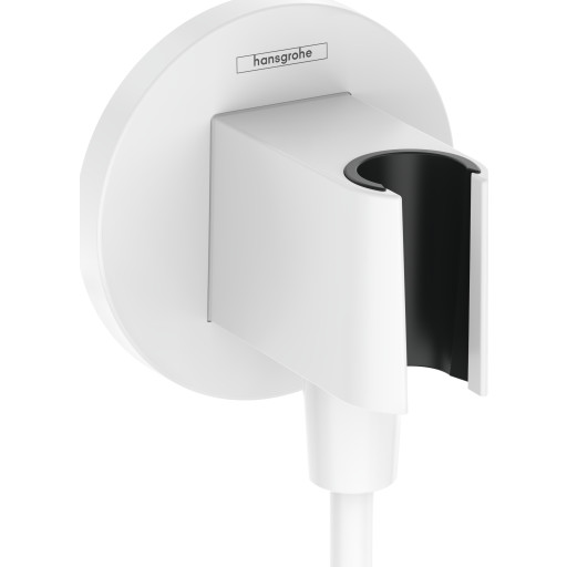 hansgrohe FixFit S slangeudtag 1/2 til håndbruser. Mat hvid