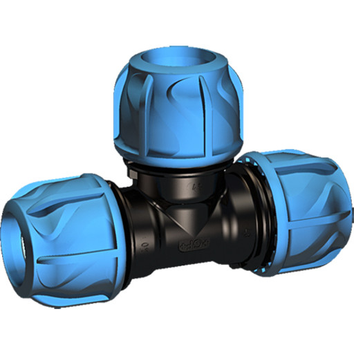 +GF+ iJoint tee til PEM rør, 25 mm billede