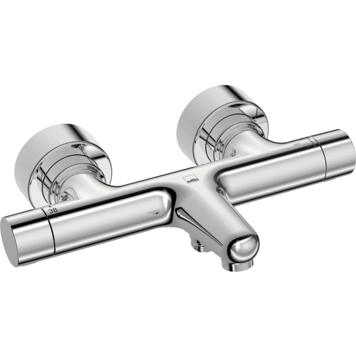 Oras Aurelia kar- og bruserarmatur 180mm tud 2hul t/kar/br messi