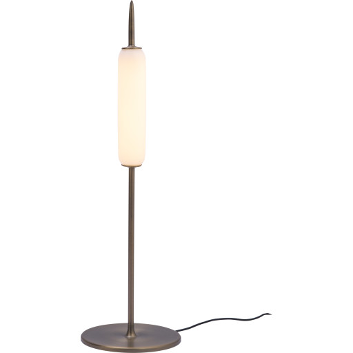 Ekta Living Dunhammer bordslampa, mörk mässing