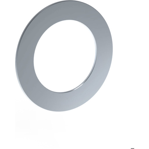 Vola 60 mm dækroset 3001 i messing natur