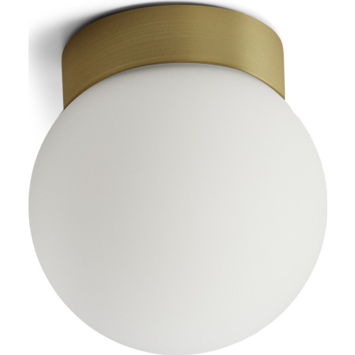 Antidark Palla Mini væg- og loftlampe, messing