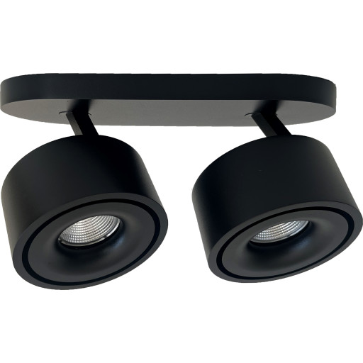 Antidark Easy Braccio W2100 spotlampe, sort billede