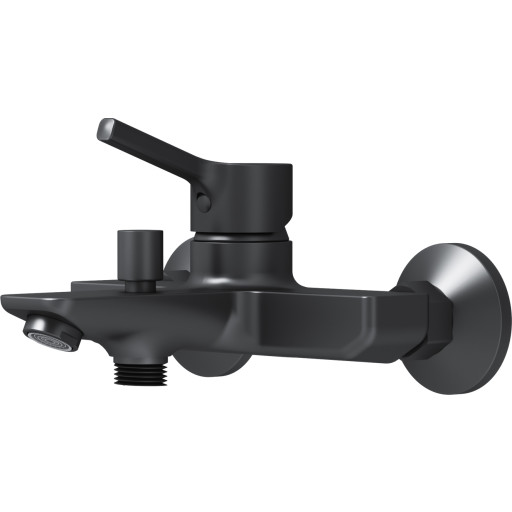 AM.PM X-Joy S Single-lever bath and shower mixer, black
