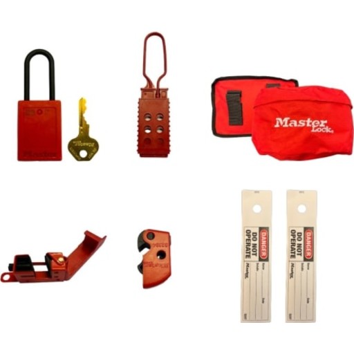 Masterlock sikkerhedskit til tavlemateriel billede