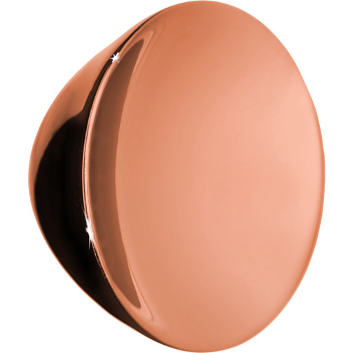 Beslagsboden knop, kobber