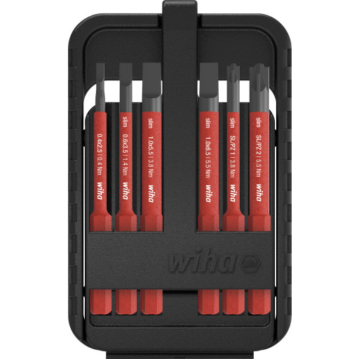 Wiha Slimbit 1000V bitsæt, 6 dele billede