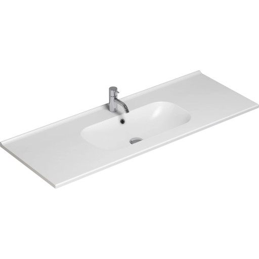 Dansani Luna Kantate porcelænsvask 121 cm hvid