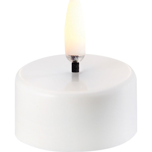 Uyuni LED fyrfadslys, batteri, hvid billede