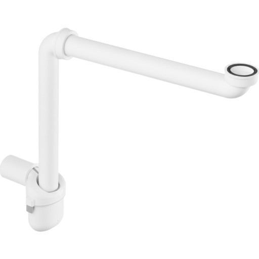 Laufen Vandlås pladsbesparende - Pladsbesparende vandlås 32mm til baderumsmøbler, hvid