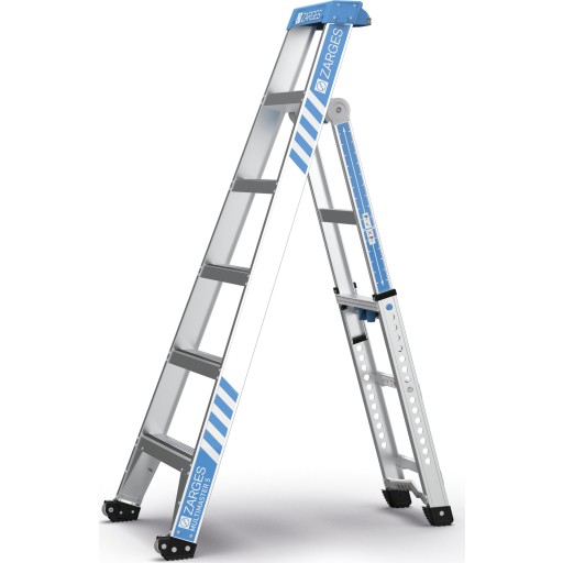 Zarges Multimaster 5 wienerstige, 5/9 trin, 2,88 meter billede