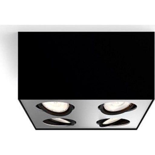 Philips myLiving Box Special påbygningsspot, sort