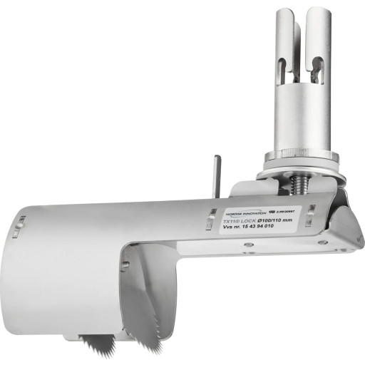 Nordisk Innovation TX11 Lock universal rottespærre, til beton og PVC, Ø100/110 mm billede