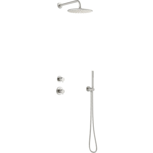 Damixa Silhouet DS1 brusesæt, vandbesparende, stål billede