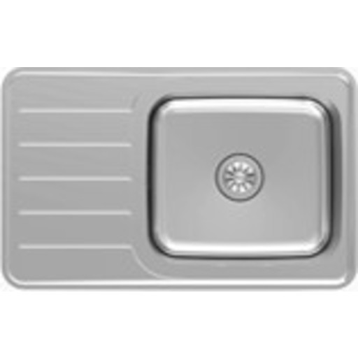Intra Nivis NIVD82SRF køkkenvask, 82x51,5 cm, rustfrit stål