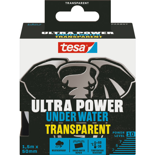 TESA 56481-00000-00, Transparent, Bundtning, Markering, Styrkende, 1,5 m, 50 mm