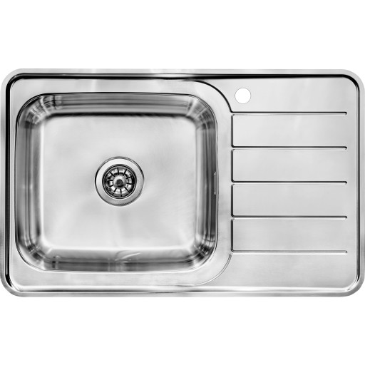 Intra Nivis NIVD82SLF køkkenvask, 82x51,5 cm, rustfrit stål