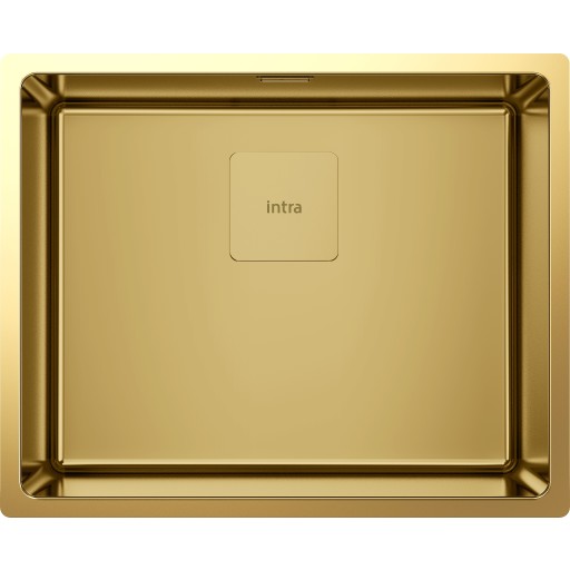 Intra FlexLinea 5040-BRASS køkkenvask, 54x44 cm, messing pvd billede