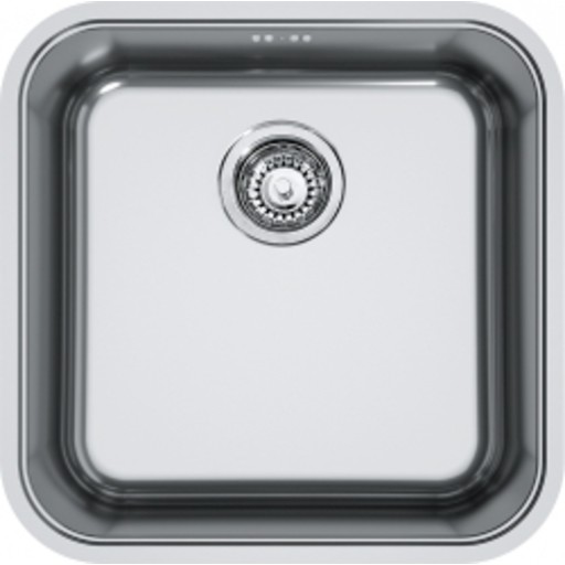 Franke SRX køkkenvask, 44,1x44,1 cm, poleret rustfrit stål