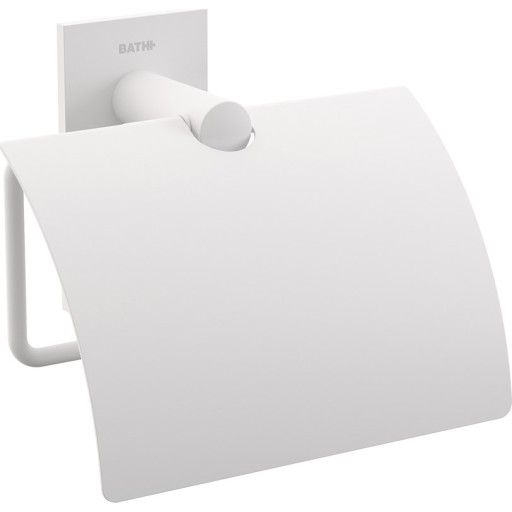 Cosmic Stick toiletrulleholder, mat hvid