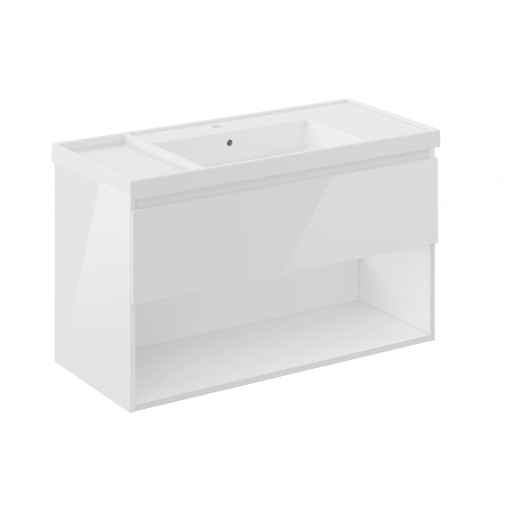 Cosmic B-Best møbelpakke, 100x61,5 cm, hvid højglans