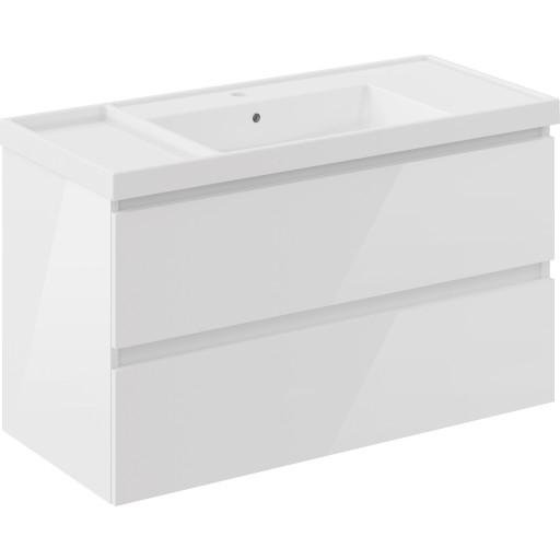 Cosmic B-Best møbelpakke, 100x61,5 cm, hvid højglans