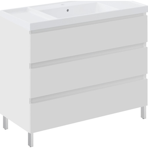 Cosmic B-Best møbelpakke, 100x61,5 cm, mat hvid