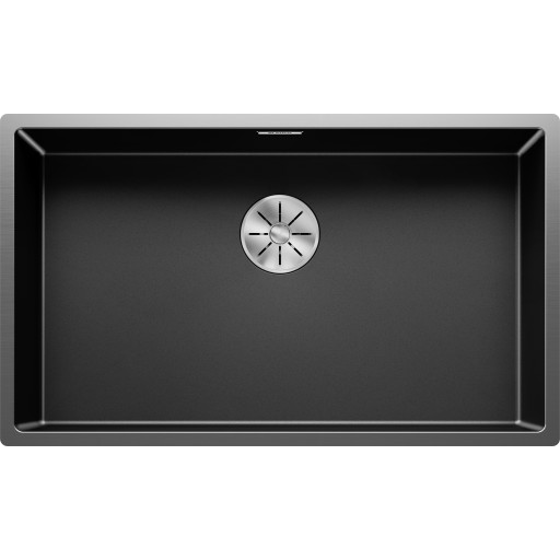 Blanco Claron 700-IF/N UXI diskb&auml;nk, 74x44 cm, svart krom