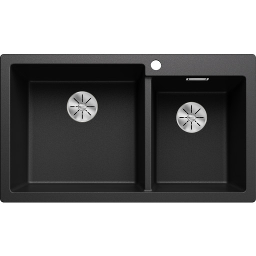 Blanco Pleon 9 UXI køkkenvask, 86x50 cm, sort krom