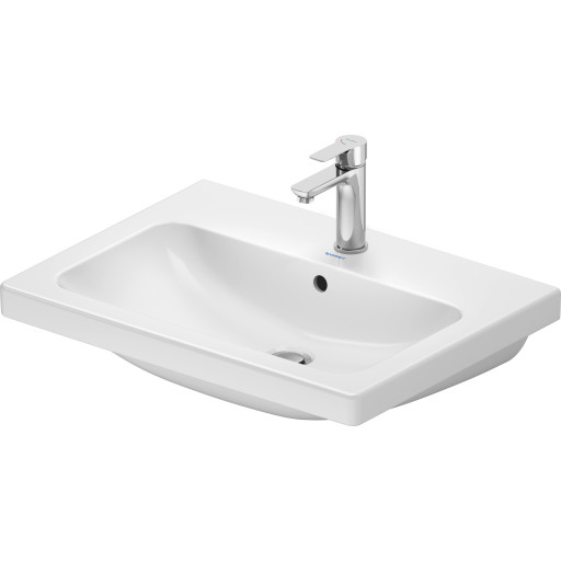 Duravit D-Code håndvask, 65x48 cm, hvid